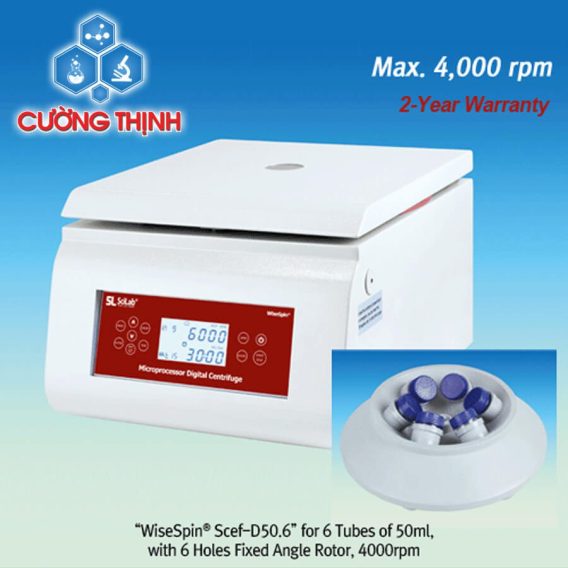 Máy ly tâm vi xử lý Cef-D50.6 (Daihan - Hàn Quốc)