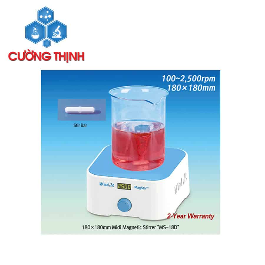 Máy khuấy từ MS-18D (Daihan - Hàn Quốc) 1 Máy khuấy từ MS-18D (Daihan - Hàn Quốc)