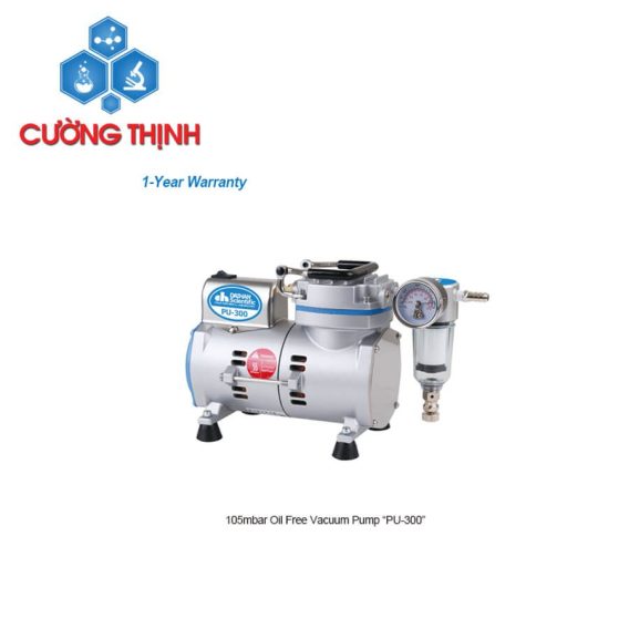 Bơm hút chân không không dầu PU-300 (Daihan - Hàn Quốc)