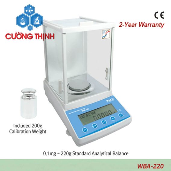 Cân phân tích hiệu chuẩn ngoại WBA-220 (Daihan - Hàn Quốc)