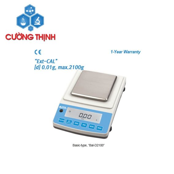 Cân kỹ thuật chính xác cao loại cơ bản Bal-D2100 (Daihan - Hàn Quốc)