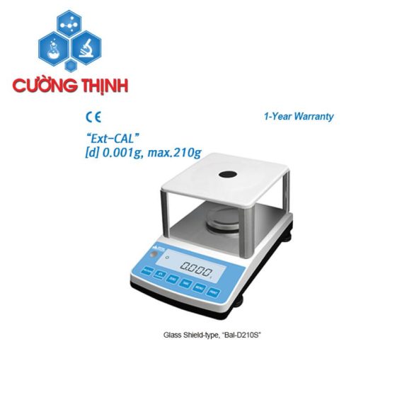 Cân kỹ thuật chính xác cao Bal-D210S có kính chắn (Daihan - Hàn Quốc)