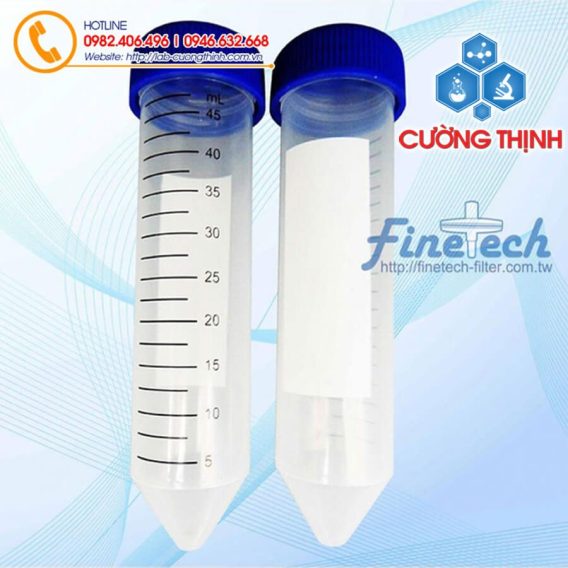 Ống falcon 50ml đáy nhọn, không tiệt trùng (Finetech - Đài Loan)