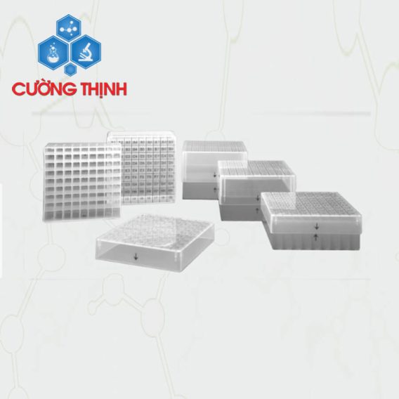 Hộp trữ đông Maxxline® chất liệu nhựa trong (AHN - Đức)