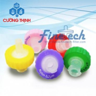 Đặc trưng của đầu lọc màu Syringe PVDF 17mm x 0.45um