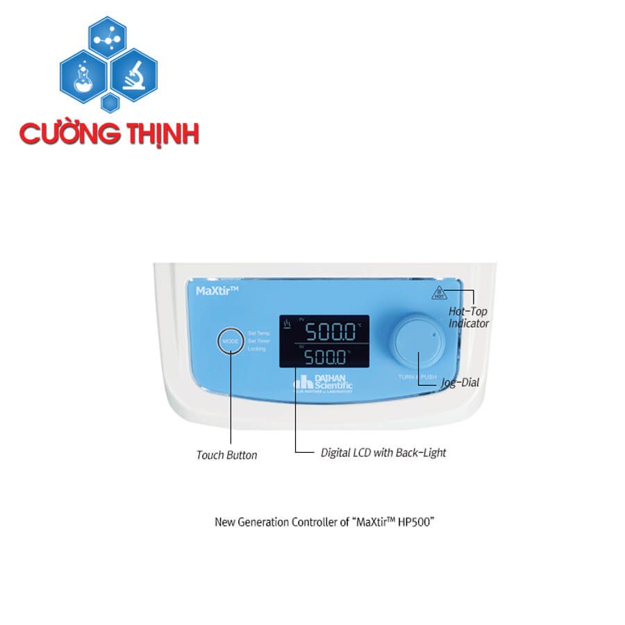 Bếp điện gia nhiệt nhiệt độ cao MaXtir HP500 (Daihan - Hàn Quốc) 3 Bếp điện gia nhiệt nhiệt độ cao MaXtir HP500 (Daihan - Hàn Quốc) - Ảnh 3