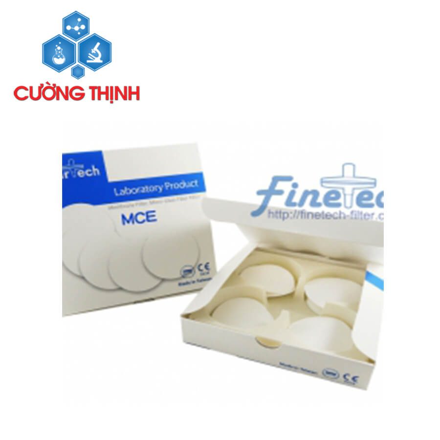 Màng lọc MCE 25mm x 0.45 um (Finetech - Đài Loan) 1 Đặc trưng của màng lọc MCE 25mm x 0.45 um