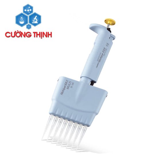 Micropipet 8 kênh Nichipet EX II MULTI dải điều chỉnh 0.5ul – 300ul (Nichiryo - Nhật Bản)