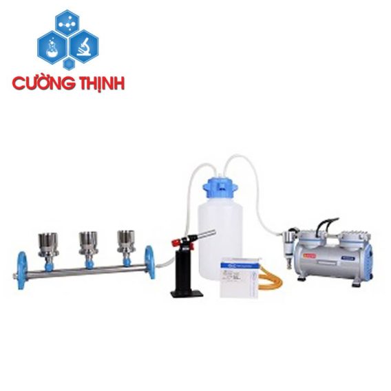 Hệ Thống Lọc Chân Không 3 Vị Trí Với Bơm Chân Không (Rocker - Đài Loan)