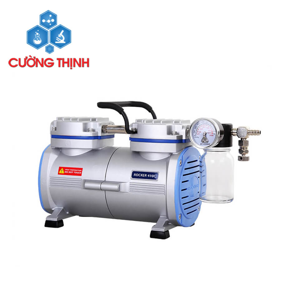Bơm chân không phủ PTFE kháng hóa chất Rocker 410C (Rocker - Đài Loan) 1 Bơm chân không phủ PTFE kháng hóa chất Rocker 410C (Rocker - Đài Loan)