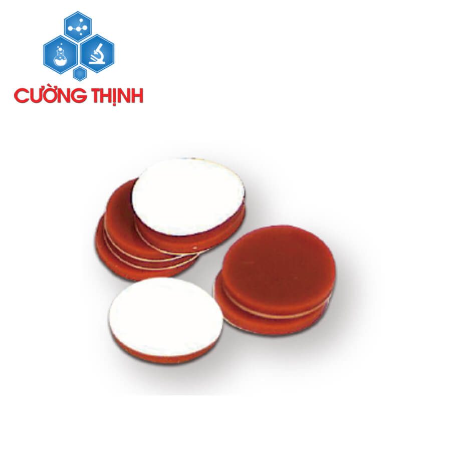 Septa chất liệu PTFE tự nhiên / Silicone trắng (Finetech - Đài Loan) 1 Septa chất liệu PTFE tự nhiên / Silicone trắng (Finetech - Đài Loan)