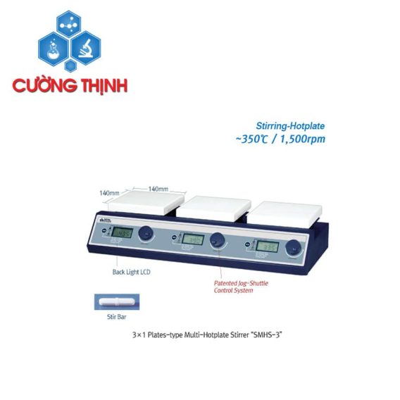 Máy khuấy từ gia nhiệt nhiều vị trí SMHS (Daihan - Hàn Quốc)