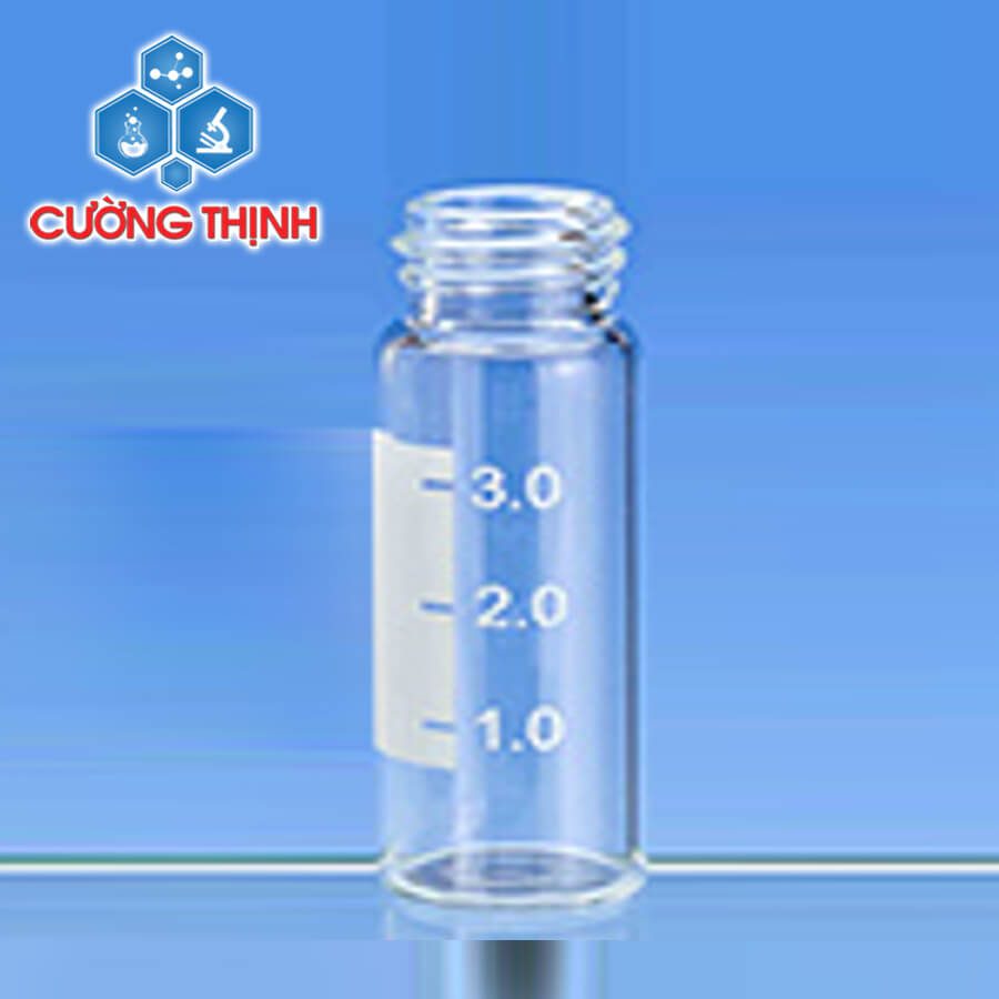 Chai vial thủy tinh V13B trong suốt 4ml chia vạch (Finetech - Đài Loan) 1 Chai vial thủy tinh V13B trong suốt 4ml chia vạch (Finetech - Đài Loan)