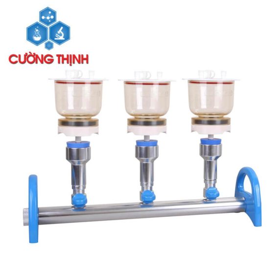 Bộ Lọc Chân Không 3 Nhánh Với Phễu 300ml (Rocker - Đài Loan)