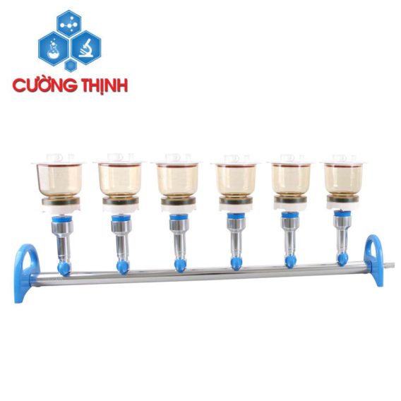 Bộ Lọc Chân Không 6 Nhánh Với Phễu Nhựa 300ml
