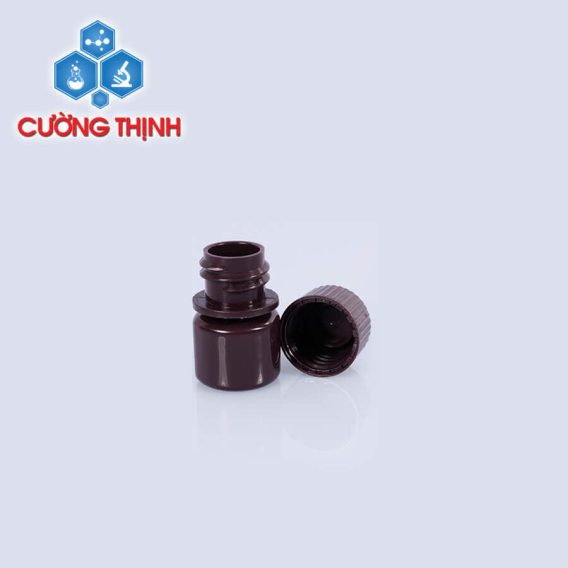 Lọ nhựa 10ml màu nâu, nhựa PP (Biologix - Mỹ)