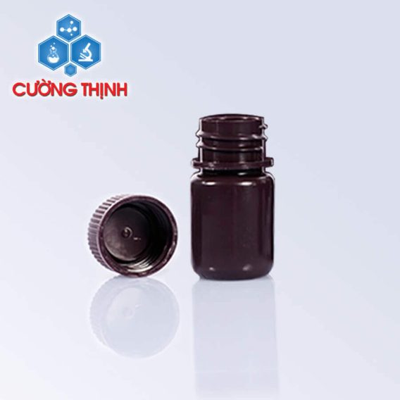 Chai nhựa màu nâu 125ml, nhựa PP (Biologix - Mỹ)