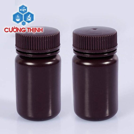 Chai nhựa màu nâu 500ml, nhựa PP (Biologix - Mỹ)