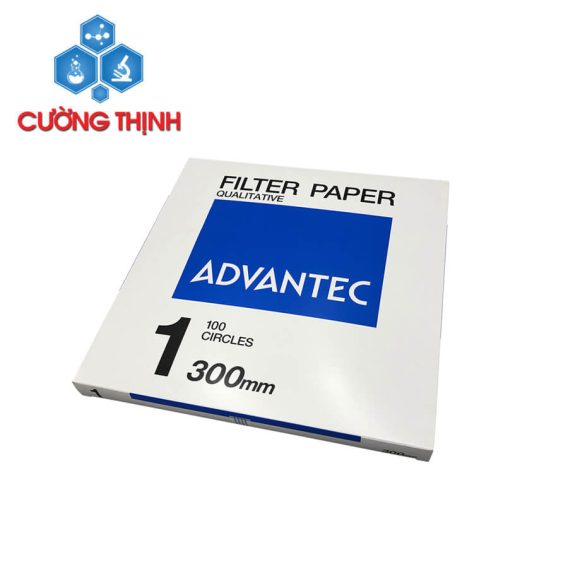 Giấy lọc định tính số 1 đường kính 300mm (Advantec - Nhật bản)