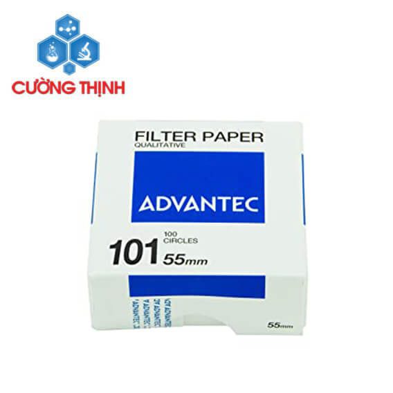 Giấy lọc định tính số 101 đường kính 55mm