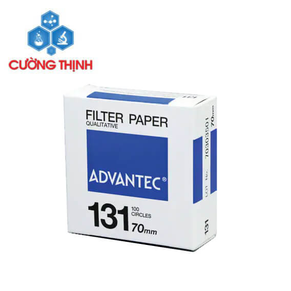 Giấy lọc định tính số 131 đường kính 70mm