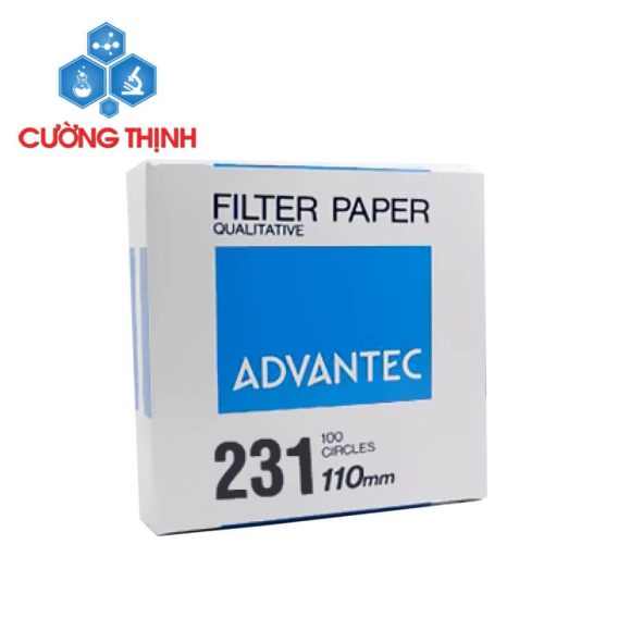 Giấy lọc định tính số 231 đường kính 110mm