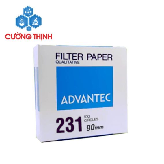 Giấy lọc định tính số 231 đường kính 90mm
