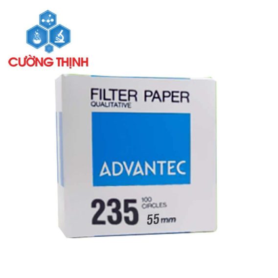 Giấy lọc định tính số 235 đường kính 55mm