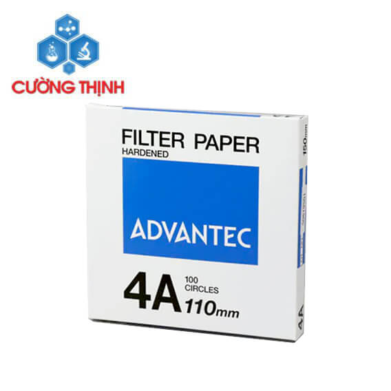Giấy lọc định tính số 4A đường kính 110mm