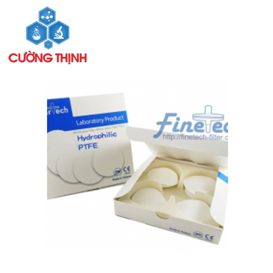 Màng lọc Hydrophilic PTFE 47mm x 0.45um (Finetech - Đài Loan) 2 Màng lọc Hydrophilic PTFE 47mm x 0.45um