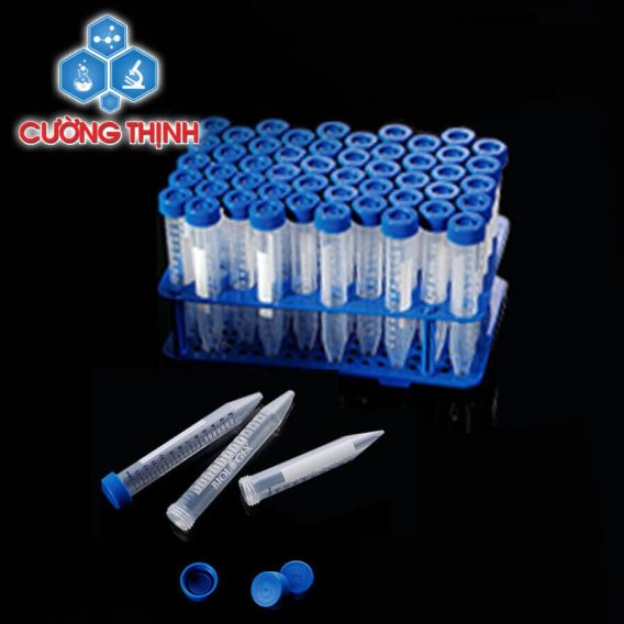 Ống ly tâm 15ml nắp bằng, tiệt trùng (Biologix - Mỹ)