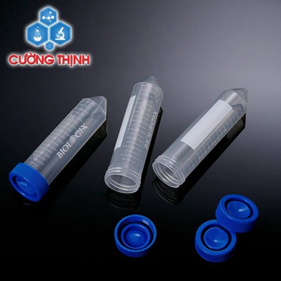 Ống ly tâm 50ml nắp bằng, tiệt trùng (Biologix - Mỹ)