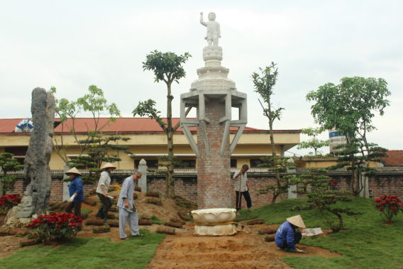 Lâm Tỳ Ni Viên trước khi hoàn thành