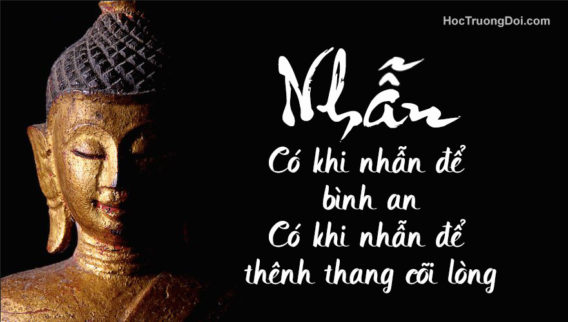lời phật dạy về chữ nhẫn