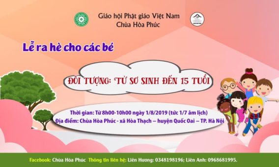 le ra he cho be tai chua hoa phuc