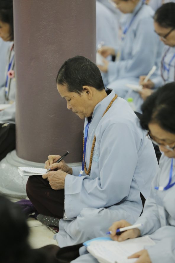 HÒA THƯỢNG TUYÊN LUẬT SƯ THƯỢNG MINH HẠ THÔNG QUANG LÂM THUYẾT GIẢNG TẠI TÙNG LÂM HÒA PHÚC 36 15 3