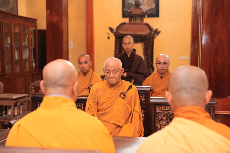 HÒA THƯỢNG TUYÊN LUẬT SƯ THƯỢNG MINH HẠ THÔNG QUANG LÂM THUYẾT GIẢNG TẠI TÙNG LÂM HÒA PHÚC 6 2 11