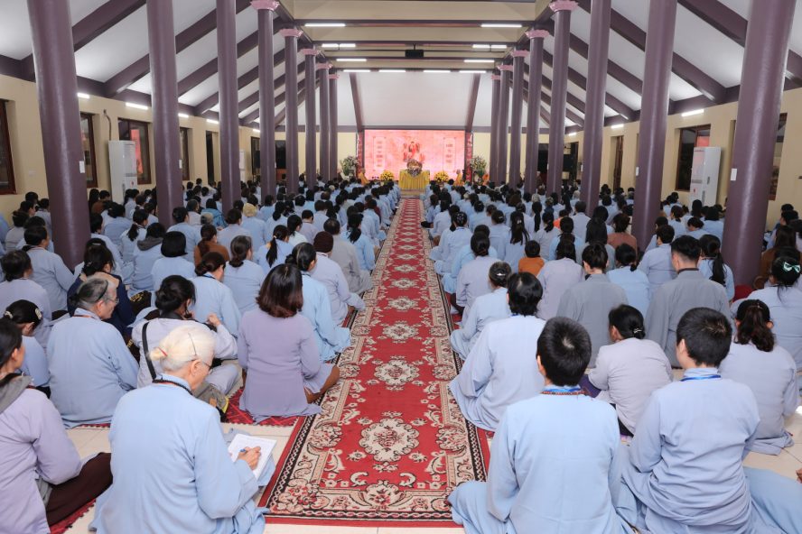HÒA THƯỢNG TUYÊN LUẬT SƯ THƯỢNG MINH HẠ THÔNG QUANG LÂM THUYẾT GIẢNG TẠI TÙNG LÂM HÒA PHÚC 24 3 10