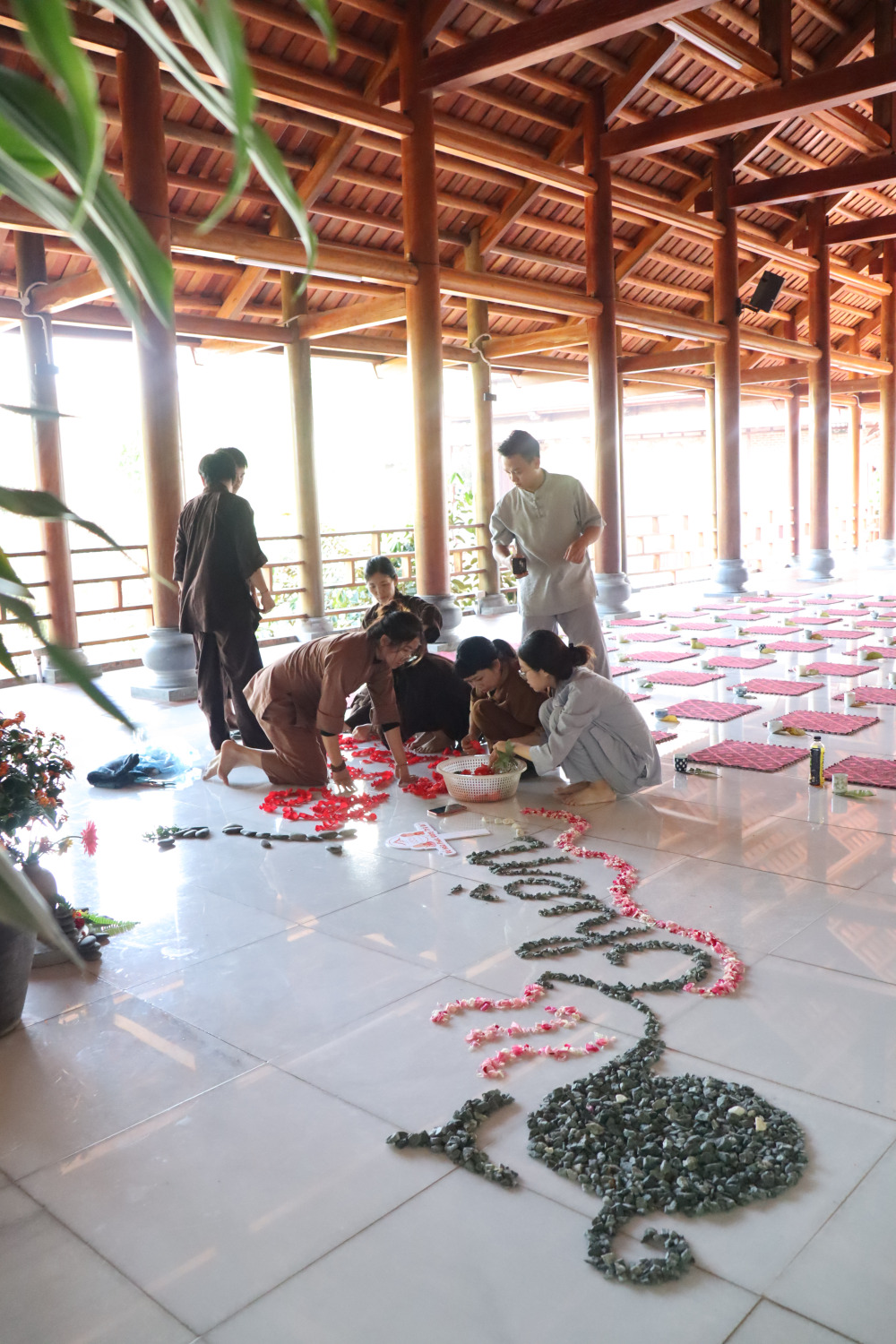 BUỔI CHIỀU NGÀY 2 - KHÓA TU THIỀN TRÀ "NĂM MỚI TA CŨNG MỚI" 2 3 3 1