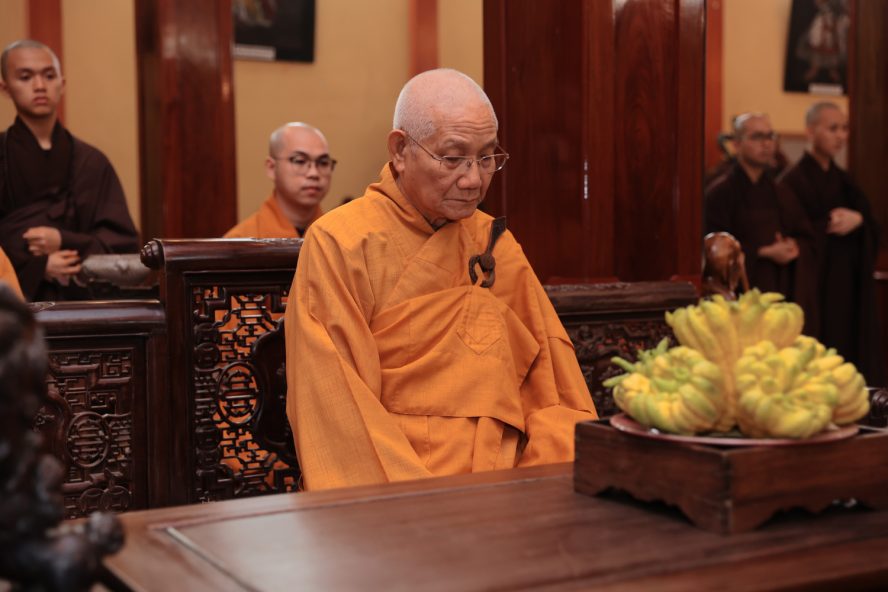 HÒA THƯỢNG TUYÊN LUẬT SƯ THƯỢNG MINH HẠ THÔNG QUANG LÂM THUYẾT GIẢNG TẠI TÙNG LÂM HÒA PHÚC 8 4 10