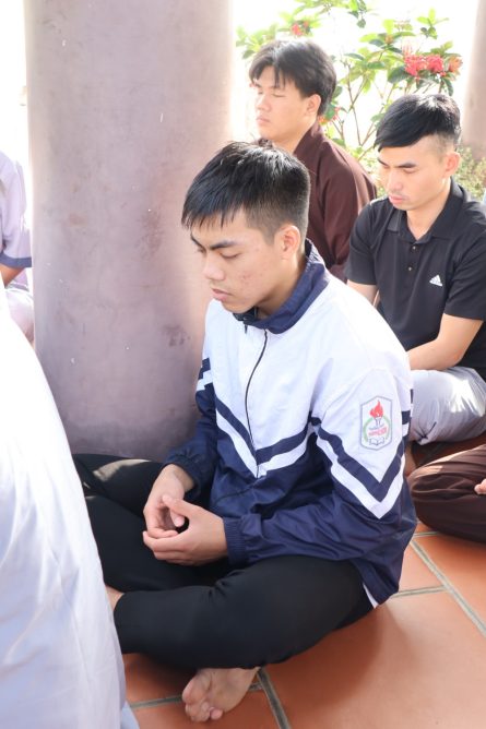 BUỔI SÁNG NGÀY 2 - KHÓA TU THIỀN TRÀ "NĂM MỚI TA CŨNG MỚI" 40 414996731 769126781915298 4458176148790403470 n