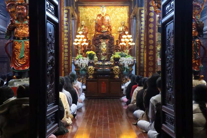 BUỔI SÁNG NGÀY 2 - KHÓA TU THIỀN TRÀ "NĂM MỚI TA CŨNG MỚI" 9 414999912 769124621915514 2952367769392513956 n
