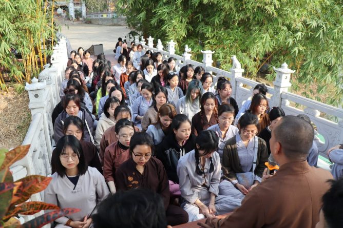 BUỔI SÁNG NGÀY 2 - KHÓA TU THIỀN TRÀ "NĂM MỚI TA CŨNG MỚI" 38 416210424 769126571915319 851533061207187288 n