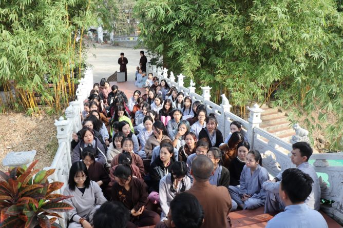 BUỔI SÁNG NGÀY 2 - KHÓA TU THIỀN TRÀ "NĂM MỚI TA CŨNG MỚI" 39 416277338 769126445248665 3634453853595178341 n