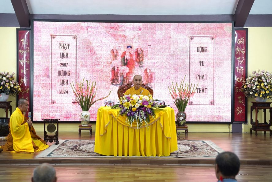 Ngày thứ sáu Khóa cộng tu Phật thất (Ngày 08/01/2024-nhằm ngày 27/11/Quý Mão) 15 418727113 773237514837558 4212265844345393311 n