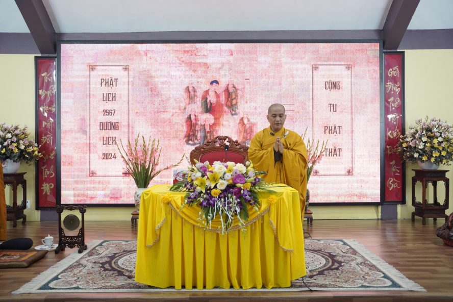 Ngày thứ sáu Khóa cộng tu Phật thất (Ngày 08/01/2024-nhằm ngày 27/11/Quý Mão) 14 418733398 773234874837822 2427700952187793806 n