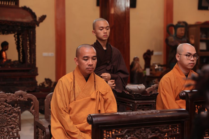 HÒA THƯỢNG TUYÊN LUẬT SƯ THƯỢNG MINH HẠ THÔNG QUANG LÂM THUYẾT GIẢNG TẠI TÙNG LÂM HÒA PHÚC 9 5 9
