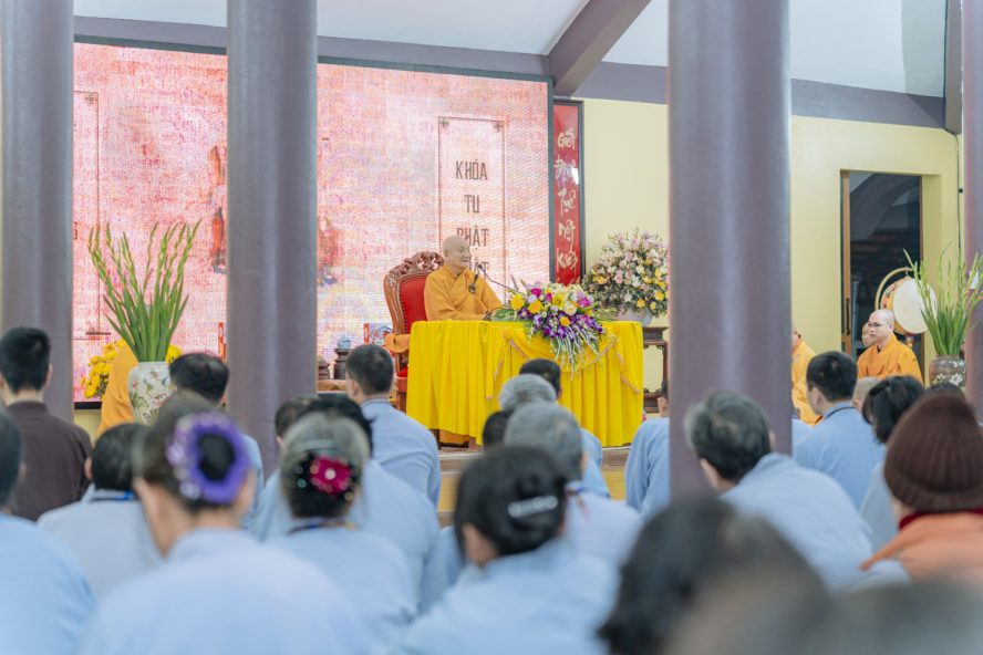 HÒA THƯỢNG TUYÊN LUẬT SƯ THƯỢNG MINH HẠ THÔNG QUANG LÂM THUYẾT GIẢNG TẠI TÙNG LÂM HÒA PHÚC 27 5.1