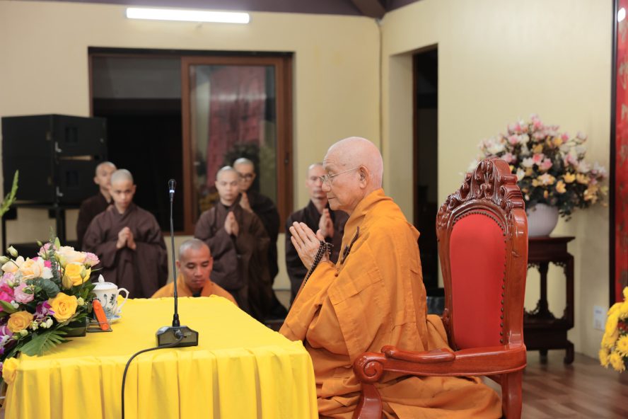 HÒA THƯỢNG TUYÊN LUẬT SƯ THƯỢNG MINH HẠ THÔNG QUANG LÂM THUYẾT GIẢNG TẠI TÙNG LÂM HÒA PHÚC 63 6 13