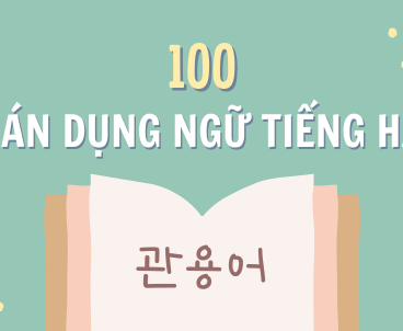 Tong hop 100 quan dung ngu tieng Han thong dung (관용어)